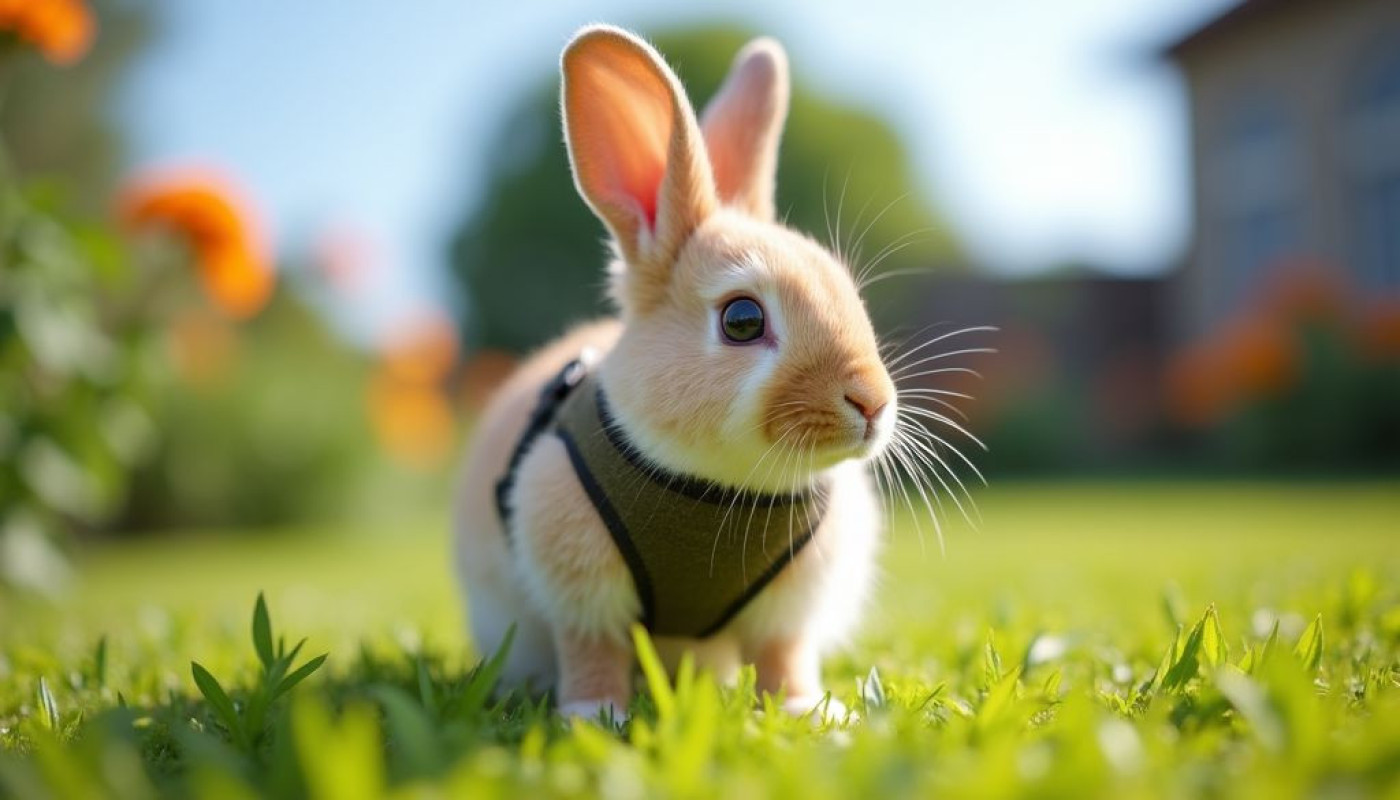 Comment choisir le bon harnais pour votre lapin ?